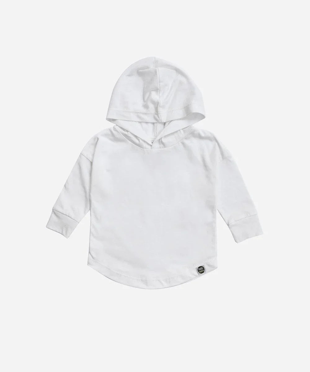 Camiseta Capuz Infantil Manga Longa MiniMalista | Liso Branco Off - MiniMalista Baby - 0.25, 0.3, Ano Novo, anonovo, b2b, black-friday, com-desconto-mm10, Meia Estação, Menino, Neutro, new, Reveillon, tab-tam-camiseta-capuz-manga-longa, tab-tam-camiseta-longa, Unissex -bebê-minimalista-estiloso