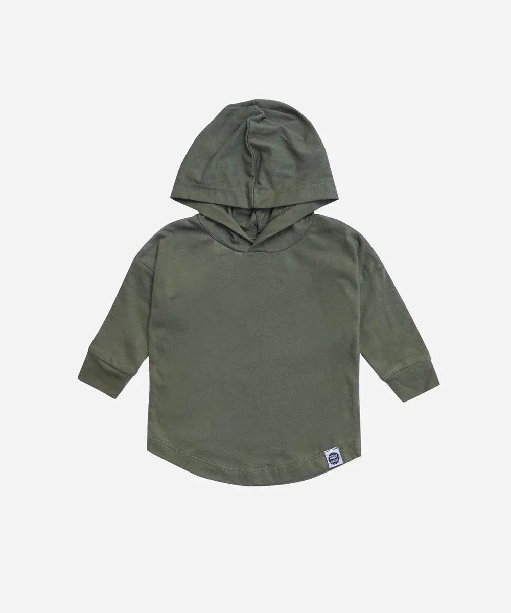 Camiseta Capuz Infantil Manga Longa MiniMalista | Liso Jungle Green - MiniMalista Baby - 0.2, b2b, black-friday, Christmas, com-desconto-mm10, Meia Estação, Menino, Natal, tab-tam-camiseta-capuz-manga-longa, tab-tam-camiseta-longa, Xmas -bebê-minimalista-estiloso
