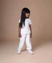 Camiseta Infantil Manga Curta Unissex MiniMalista Liso Branco Algodão - MiniMalista Baby - 0.25, 0.3, anonovo, b2b, Best, black-friday, com-desconto-mm10, Kids, Meia Estação, Menina, Neutro, tab-tam-camiseta-manga-curta, Unissex -bebê-minimalista-estiloso