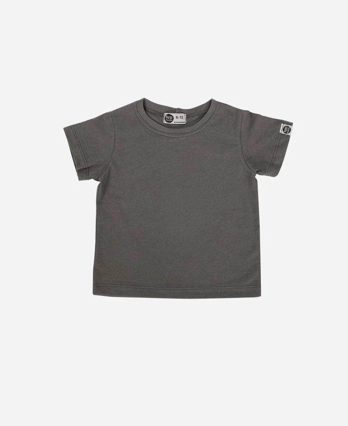 Camiseta Infantil Manga Curta Unissex MiniMalista | Liso Grafitti - MiniMalista Baby - 0.3, 0.4, b2b, black-friday, com-desconto-mm10, Kids, Meia Estação, Menino, SALE-FINAL, tab-tam-camiseta-manga-curta -bebê-minimalista-estiloso