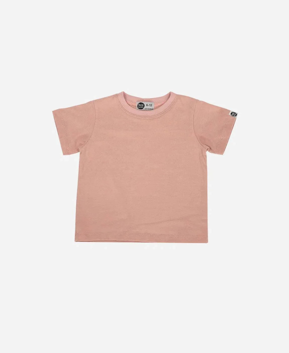 Camiseta Infantil Manga Curta Unissex MiniMalista | Liso Mystic Rose - MiniMalista Baby - 0.3, 0.4, b2b, black-friday, com-desconto-mm10, Kids, Meia Estação, Menina, tab-tam-camiseta-manga-curta -bebê-minimalista-estiloso