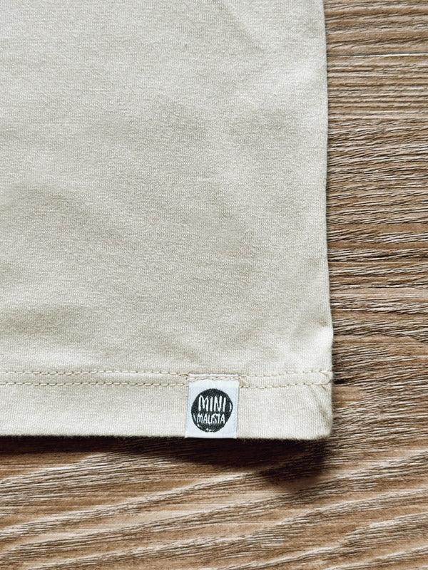 Camiseta Infantil Manga Curta Unissex MiniMalista | Liso Stone - MiniMalista Baby - 0.3, b2b, black-friday, com-desconto-mm10, Kids, Meia Estação, Menino, tab-tam-camiseta-manga-curta -bebê-minimalista-estiloso