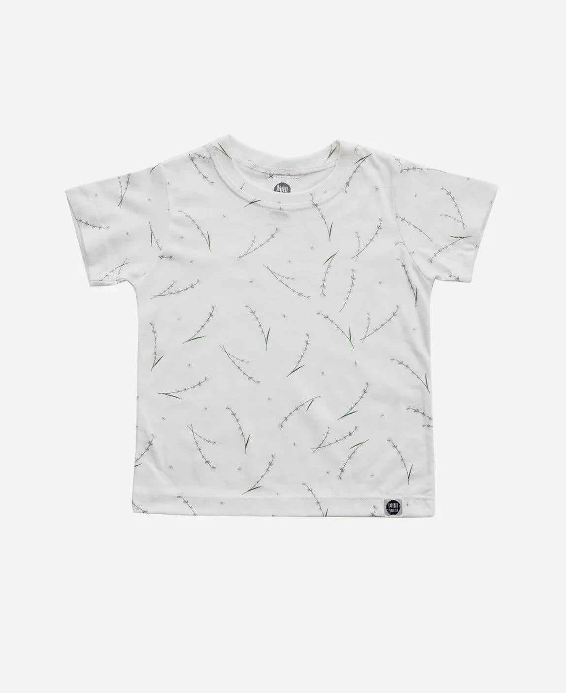 Camiseta Infantil Manga Curta Unissex | Lavender - MiniMalista Baby - 0.2, anonovo, b2b, black-friday, com-desconto-mm10, Kids, Meia Estação, Menina, minime, tab-tam-camiseta-manga-curta -bebê-minimalista-estiloso