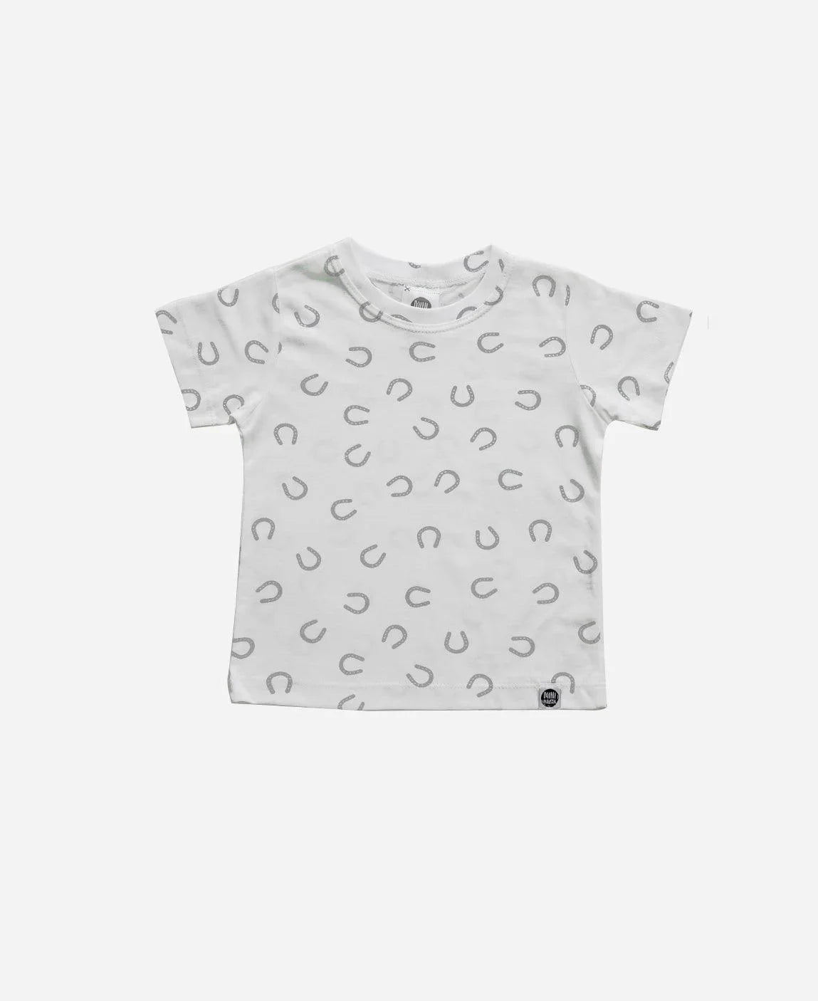 Camiseta Infantil Manga Curta Unissex | Lucky - MiniMalista Baby - 0.3, b2b, black-friday, com-desconto-mm10, Kids, Meia Estação, Menino, minime, new, tab-tam-camiseta-manga-curta -bebê-minimalista-estiloso