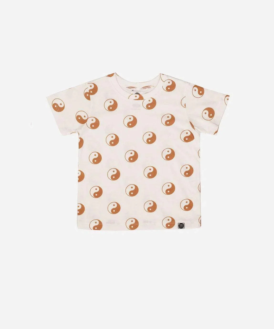 Camiseta Infantil Manga Curta Unissex | Yin Yang - MiniMalista Baby - 0.3, b2b, black-friday, com-desconto-mm10, Kids, Meia Estação, Menino, tab-tam-camiseta-manga-curta -bebê-minimalista-estiloso