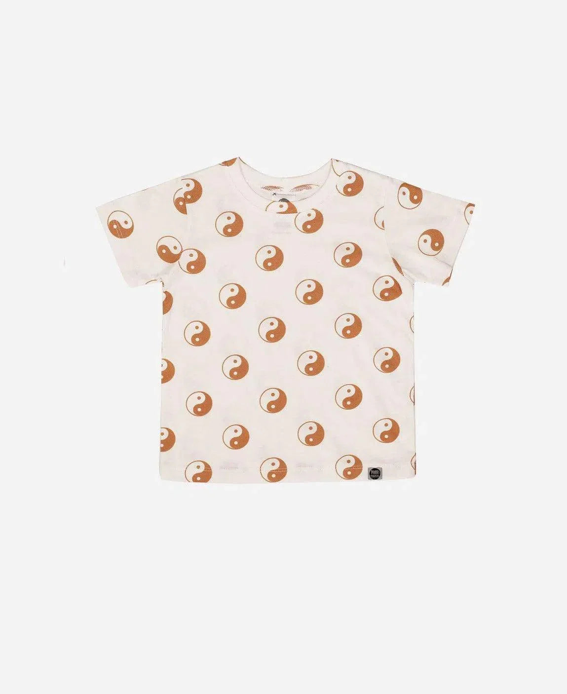 Camiseta Infantil Manga Curta Unissex | Yin Yang - MiniMalista Baby - 0.3, b2b, black-friday, com-desconto-mm10, Kids, Meia Estação, Menino, tab-tam-camiseta-manga-curta -bebê-minimalista-estiloso