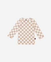 Camiseta Infantil Proteção Solar Unissex UV50+ | Racer Beige - MiniMalista Baby - 0.3, b2b, black-friday, Calor, com-desconto-mm10, Menina, Neutro, tab-tam-camiseta-praia, tab-tam-camiseta-solar-praia, tab-tamanho-camiseta-raglan, Unissex, Verão -bebê-minimalista-estiloso