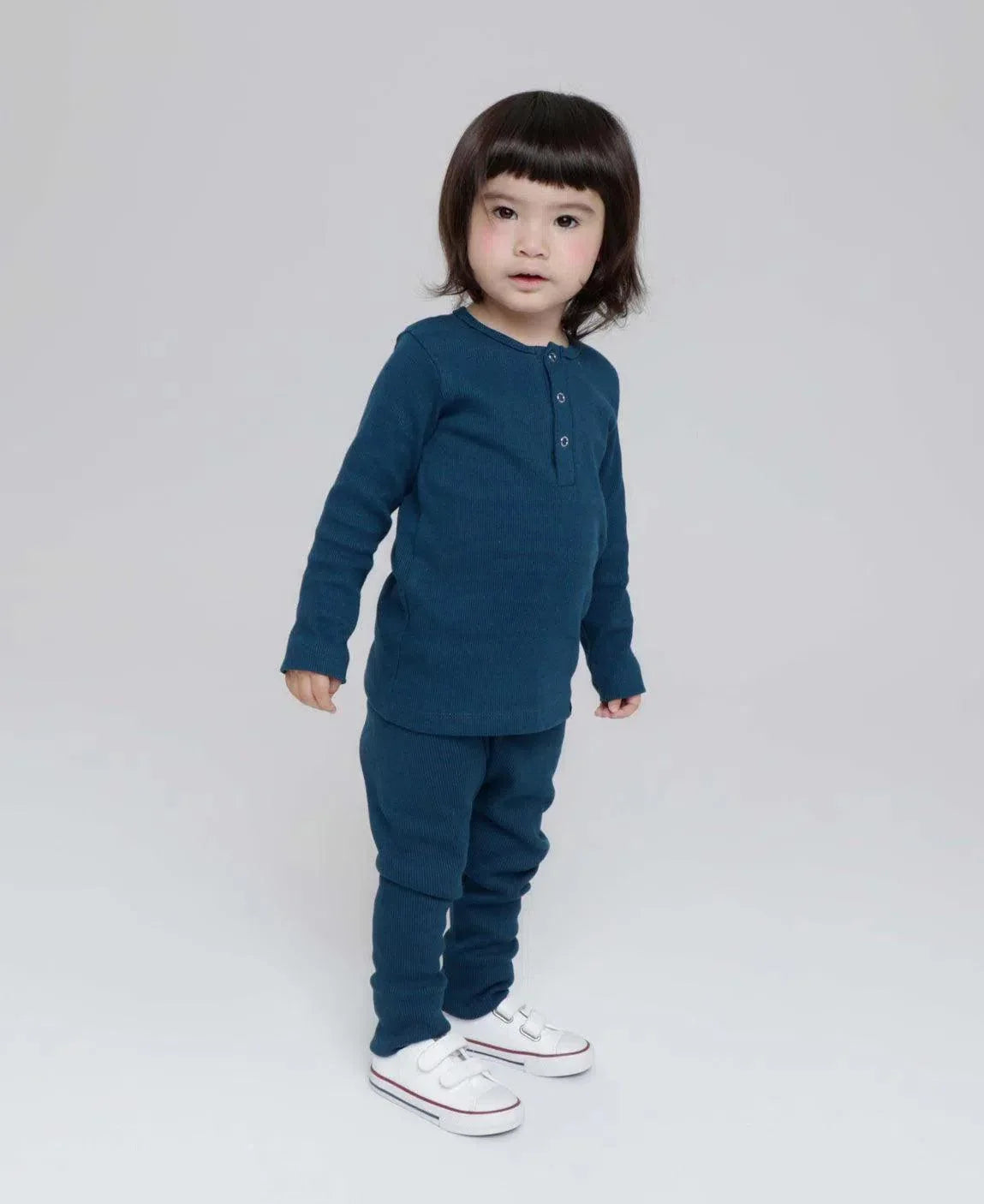 Camiseta Infantil Unissex Manga Longa Canelado Botões MiniMalista | Liso Azul Sky - MiniMalista Baby - 0.3, 0.45, b2b, black-friday, com-desconto-mm10, Frio, Kids, Menino, SALE-FINAL, tab-tam-camiseta-botao-frontal, tab-tam-camiseta-botão-frontal-manga-longa, Winter Sale 40% -bebê-minimalista-estiloso