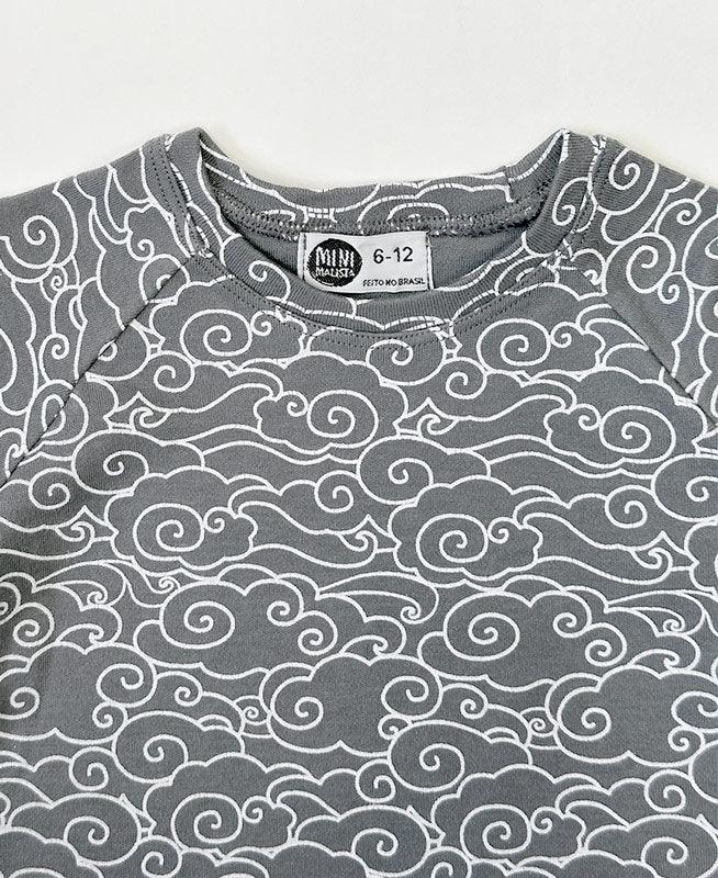 Camiseta Infantil de Inverno Manga Longa Unissex Raglan | Dreamy