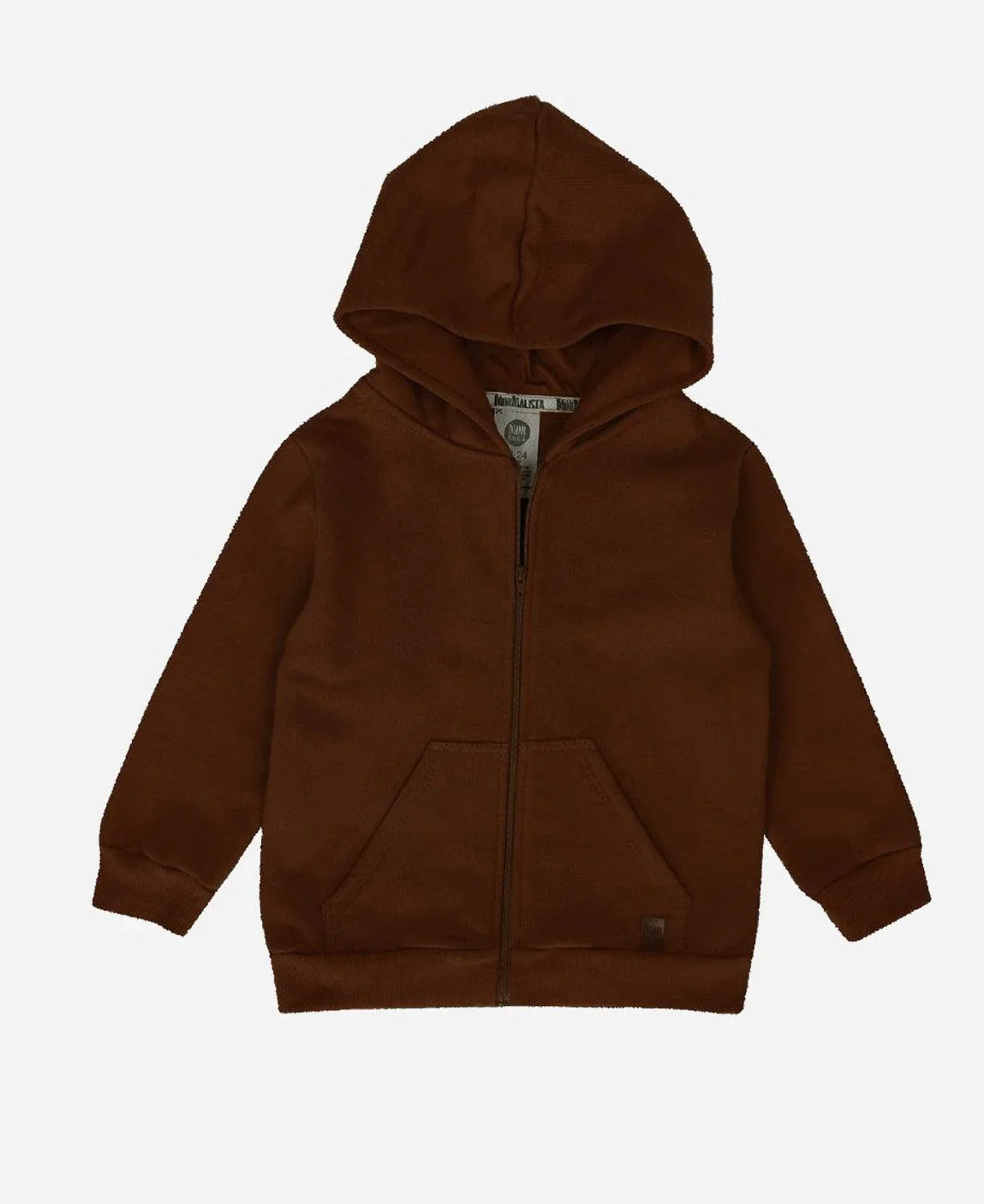 Casaco Capuz e Ziper Peluciado Unissex MiniMalista | Liso Oak - MiniMalista Baby - 0.3, b2b, Baby, black-friday, com-desconto-mm10, Frio, Kids, Menino, tab-medidas-casaco-capuz, tab-tam-casaco-capuz-ziper-bebe -bebê-minimalista-estiloso