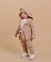 Casaco de Malha Unissex MiniMalista | Liso Cinnamon - MiniMalista Baby - 0.3, b2b, Baby, Best, black-friday, com-desconto-mm10, Frio, Kids, Menina, Menino, Neutro, tab-tam-cardigan-casaco-malha, Unissex -bebê-minimalista-estiloso