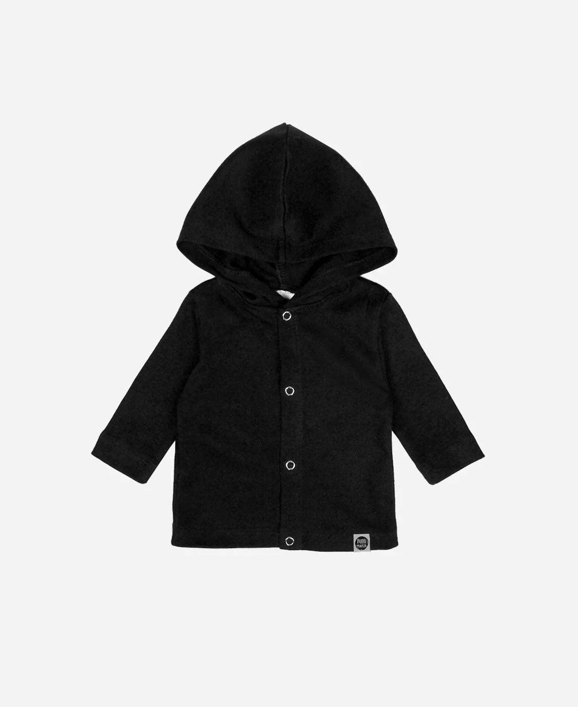 Casaco de Malha Unissex MiniMalista | Liso Preto - MiniMalista Baby - 0.2, 0.3, b2b, Baby, black-friday, com-desconto-mm10, Frio, Kids, Menino, Neutro, tab-tam-cardigan-casaco-malha, Unissex, Winter Sale 20% -bebê-minimalista-estiloso