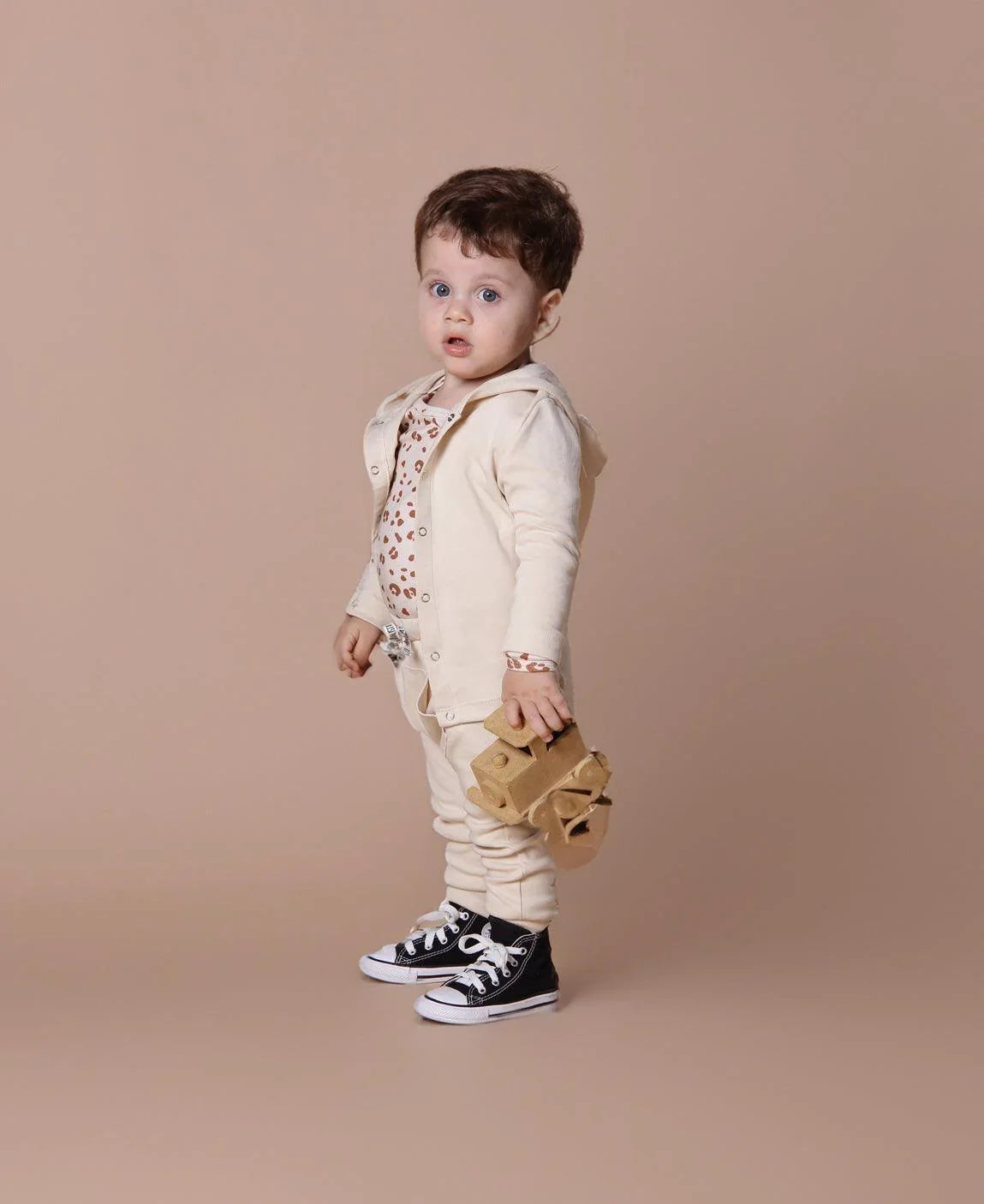 Casaco de Malha Unissex MiniMalista | Liso Sand - MiniMalista Baby - 0.3, b2b, Baby, black-friday, com-desconto-mm10, Frio, Kids, Menina, Neutro, tab-tam-cardigan-casaco-malha, Unissex -bebê-minimalista-estiloso