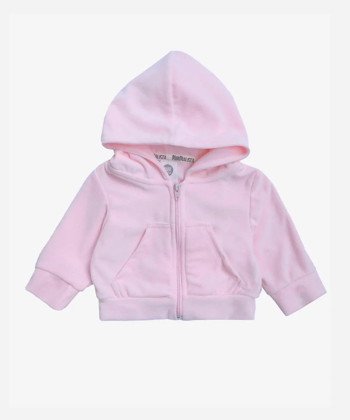Casaco Plush Unissex MiniMalista | Liso Rose Quartzo - MiniMalista Baby - 0.3, 0.35, b2b, Baby, black-friday, com-desconto-mm10, Frio, Kids, Menina, Neutro, SALE-FINAL, tab-medidas-casaco-capuz, tab-tam-casaco-capuz-ziper-bebe, Unissex -bebê-minimalista-estiloso