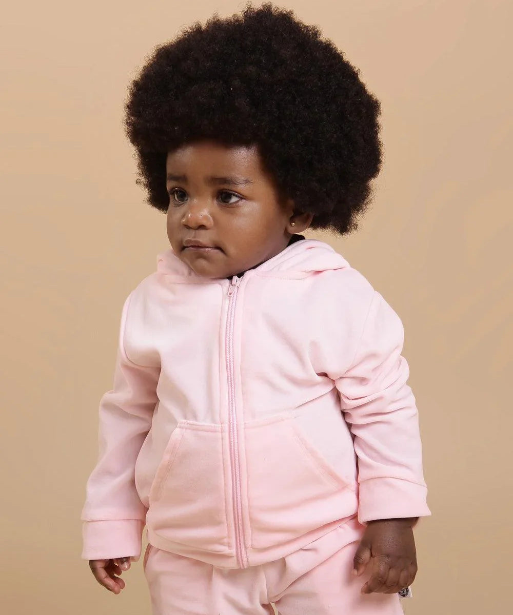 Casaco Plush Unissex MiniMalista | Liso Rose Quartzo - MiniMalista Baby - 0.3, 0.35, b2b, Baby, black-friday, com-desconto-mm10, Frio, Kids, Menina, Neutro, SALE-FINAL, tab-medidas-casaco-capuz, tab-tam-casaco-capuz-ziper-bebe, Unissex -bebê-minimalista-estiloso