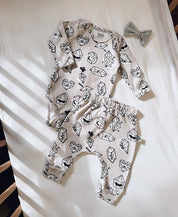 Body de Bebê Manga Longa Unissex | Crystal