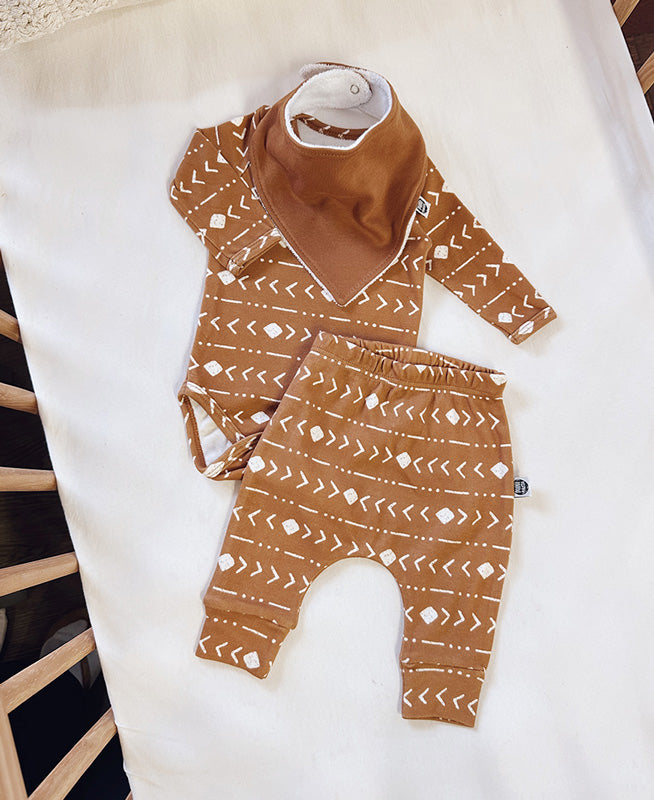 Conjunto Body Manga Longa e Calça Bebê | Sunrise