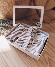 Kit Presente Saída de Maternidade Bebê 4 peças | Feline - Com Caixa Presente