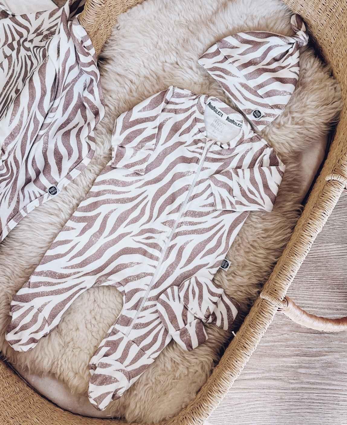 Kit Presente Saída de Maternidade Bebê 4 peças | Feline - Com Caixa Presente