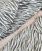 Kit Presente Saída de Maternidade Bebê 4 peças | Zebra - Com Caixa Presente