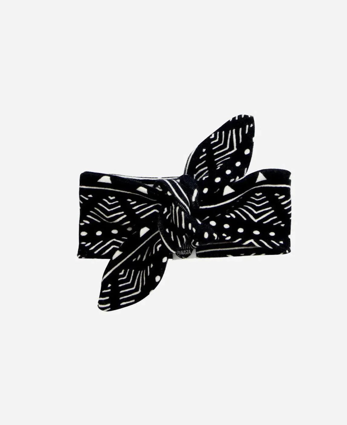 Faixinha de Cabelo Infantil MudCloth Preto e Branco - MiniMalista Baby - b2b, Baby, Meia Estação, Menino, outlet, SALE-FINAL, tab-tam-faixinha -bebê-minimalista-estiloso