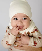 Gorro Infantil Canelado Unissex MiniMalista | Liso Branco Off - MiniMalista Baby - 0.25, 0.3, Ano Novo, anonovo, b2b, black-friday, com-desconto-mm10, Frio, Menina, Neutro, new, Reveillon, Unissex, Winter Sale 30% -bebê-minimalista-estiloso