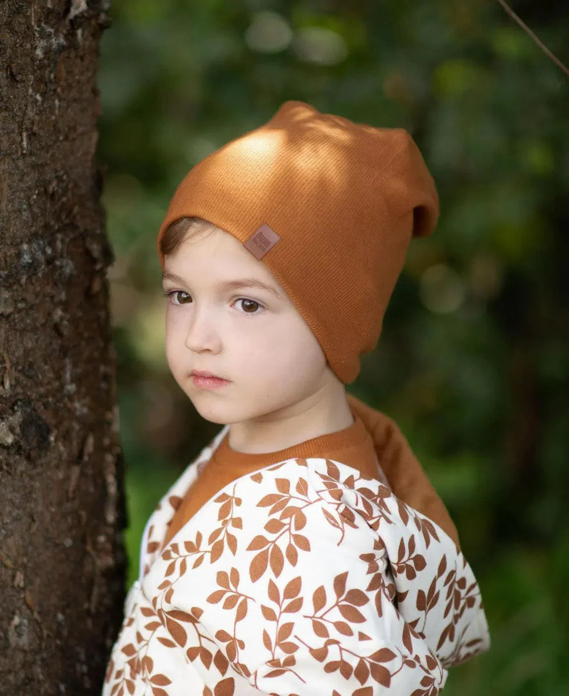 Gorro Infantil Canelado Unissex MiniMalista | Liso Ginger - MiniMalista Baby - 0.3, 0.35, b2b, black-friday, com-desconto-mm10, Frio, Menina, Menino, Neutro, Unissex, Winter Sale 30% -bebê-minimalista-estiloso