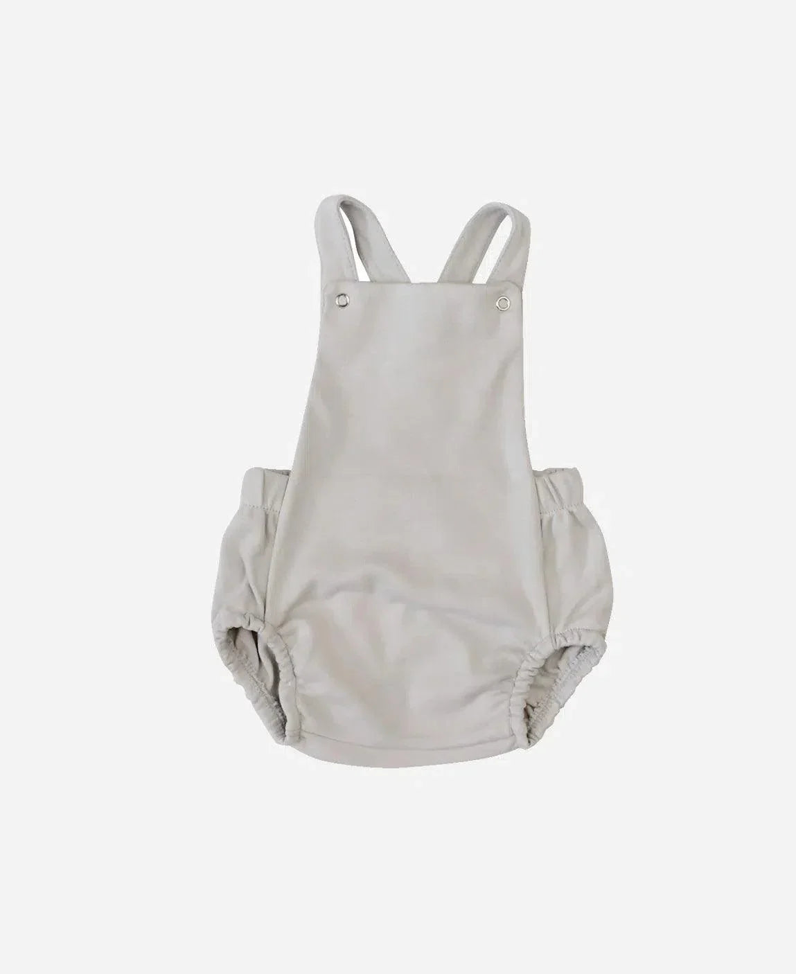 Jardineira de Bebê Unissex MiniMalista | Liso Cinza Orvalho - MiniMalista Baby - 0.3, 0.5, b2b, Baby, black-friday, Calor, Menino, Neutro, outlet, tab-tam-jardineiras, Unissex, Verão -bebê-minimalista-estiloso