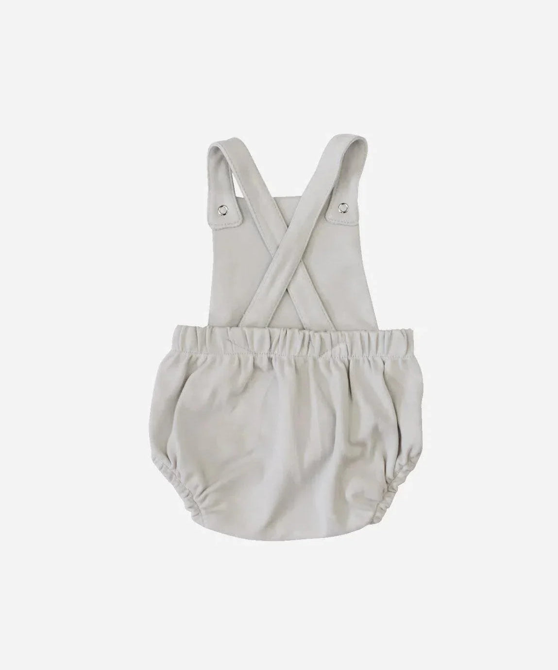 Jardineira de Bebê Unissex MiniMalista | Liso Cinza Orvalho - MiniMalista Baby - 0.3, 0.5, b2b, Baby, black-friday, Calor, Menino, Neutro, outlet, tab-tam-jardineiras, Unissex, Verão -bebê-minimalista-estiloso