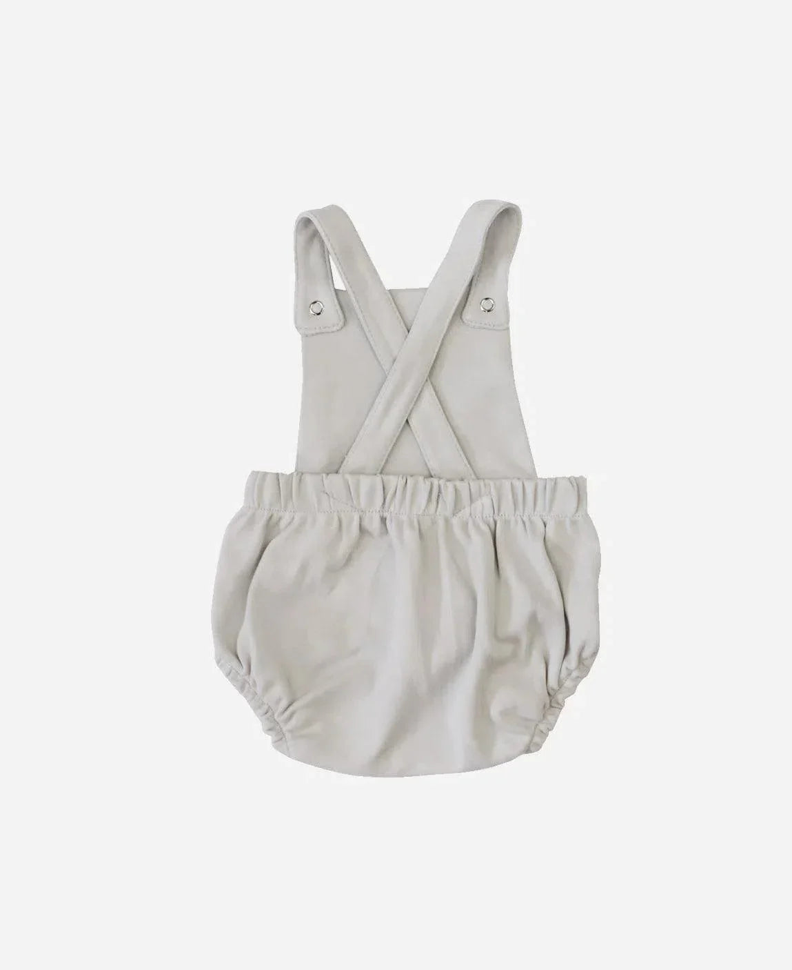 Jardineira de Bebê Unissex MiniMalista | Liso Cinza Orvalho - MiniMalista Baby - 0.3, 0.5, b2b, Baby, black-friday, Calor, Menino, Neutro, outlet, tab-tam-jardineiras, Unissex, Verão -bebê-minimalista-estiloso