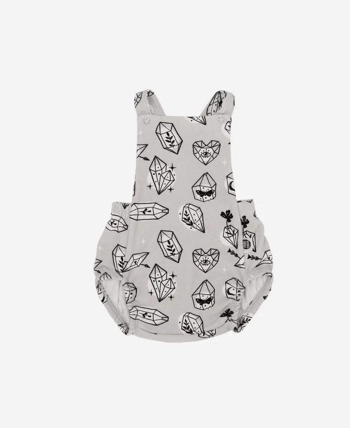 Jardineira de Bebê Unissex | Crystal - MiniMalista Baby - 0.3, 0.45, b2b, Baby, black-friday, Calor, Menina, Neutro, outlet, SALE-FINAL, tab-tam-jardineiras, Unissex, Verão -bebê-minimalista-estiloso
