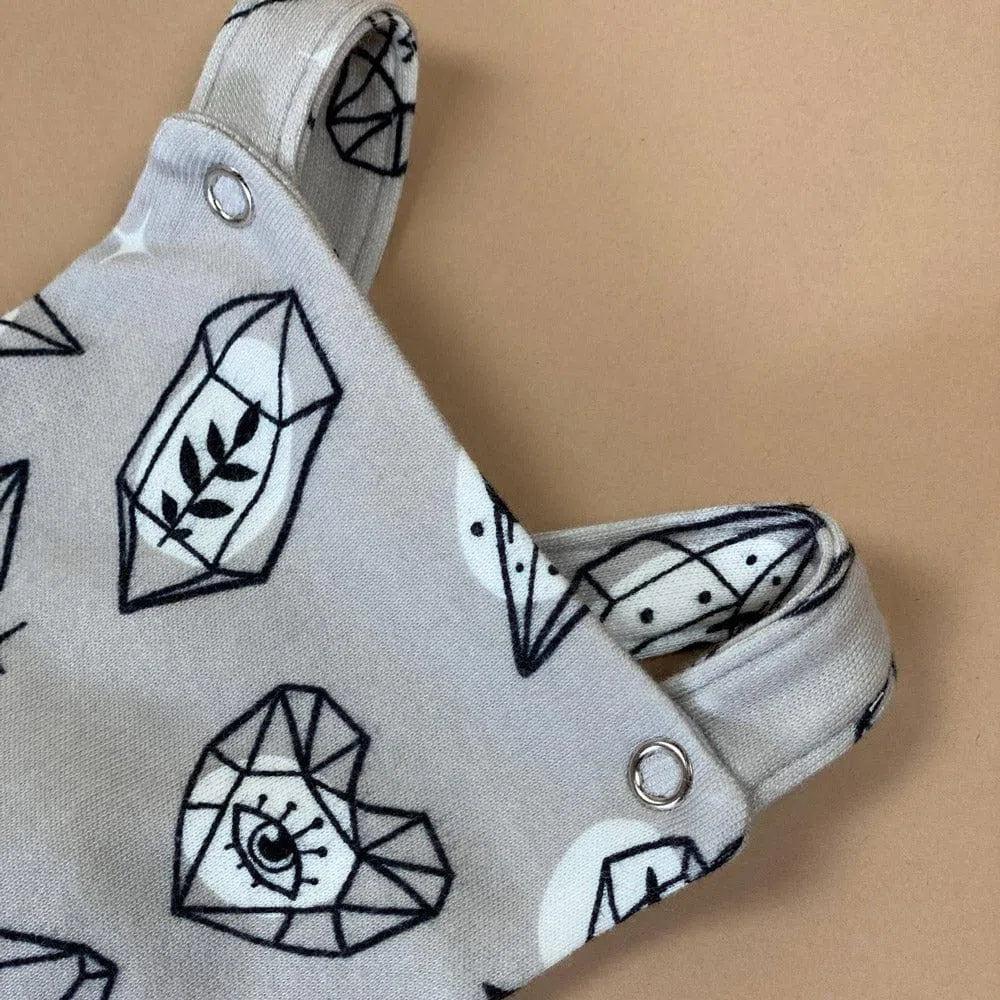 Jardineira de Bebê Unissex | Crystal - MiniMalista Baby - 0.3, 0.45, b2b, Baby, black-friday, Calor, Menina, Neutro, outlet, SALE-FINAL, tab-tam-jardineiras, Unissex, Verão -bebê-minimalista-estiloso