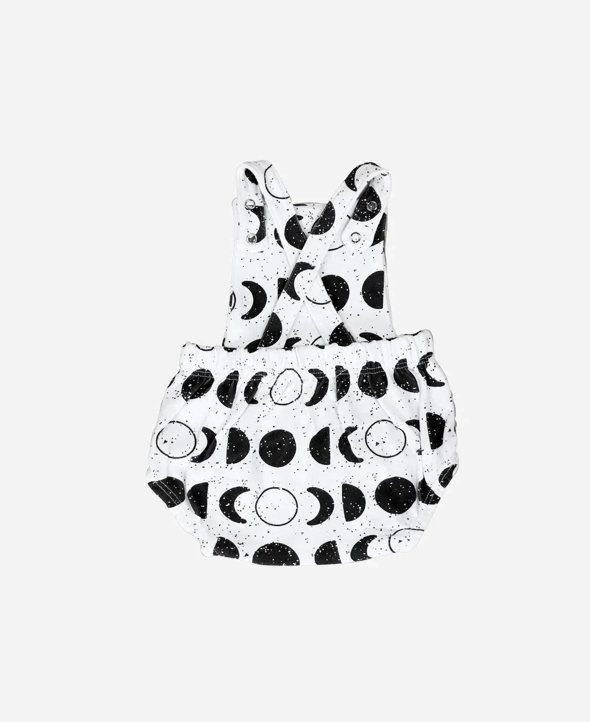 Jardineira de Bebê Unissex | Lunar - MiniMalista Baby - 0.3, 0.45, b2b, Baby, black-friday, Calor, Menina, Neutro, outlet, SALE-FINAL, tab-tam-jardineiras, Unissex, Verão, Winter Sale 40% -bebê-minimalista-estiloso