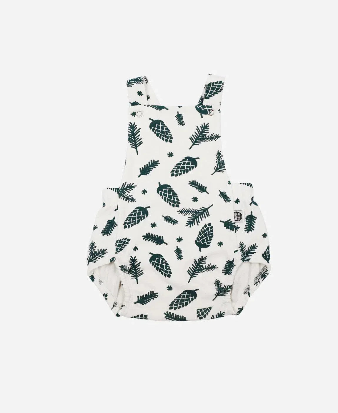 Jardineira de Bebê Unissex | Pine Cones - MiniMalista Baby - 0, b2b, Baby, Calor, Christmas, com-desconto-mm10, Menino, natal, SALE-FINAL, tab-tam-jardineiras, Verão, Xmas -bebê-minimalista-estiloso