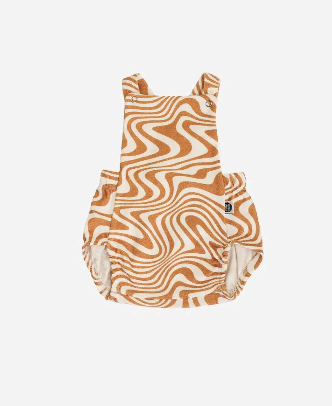 Jardineira de Bebê Unissex | Swirl - MiniMalista Baby - 0.3, b2b, Baby, black-friday, Calor, com-desconto-mm10, Menino, tab-tam-jardineiras, Verão -bebê-minimalista-estiloso