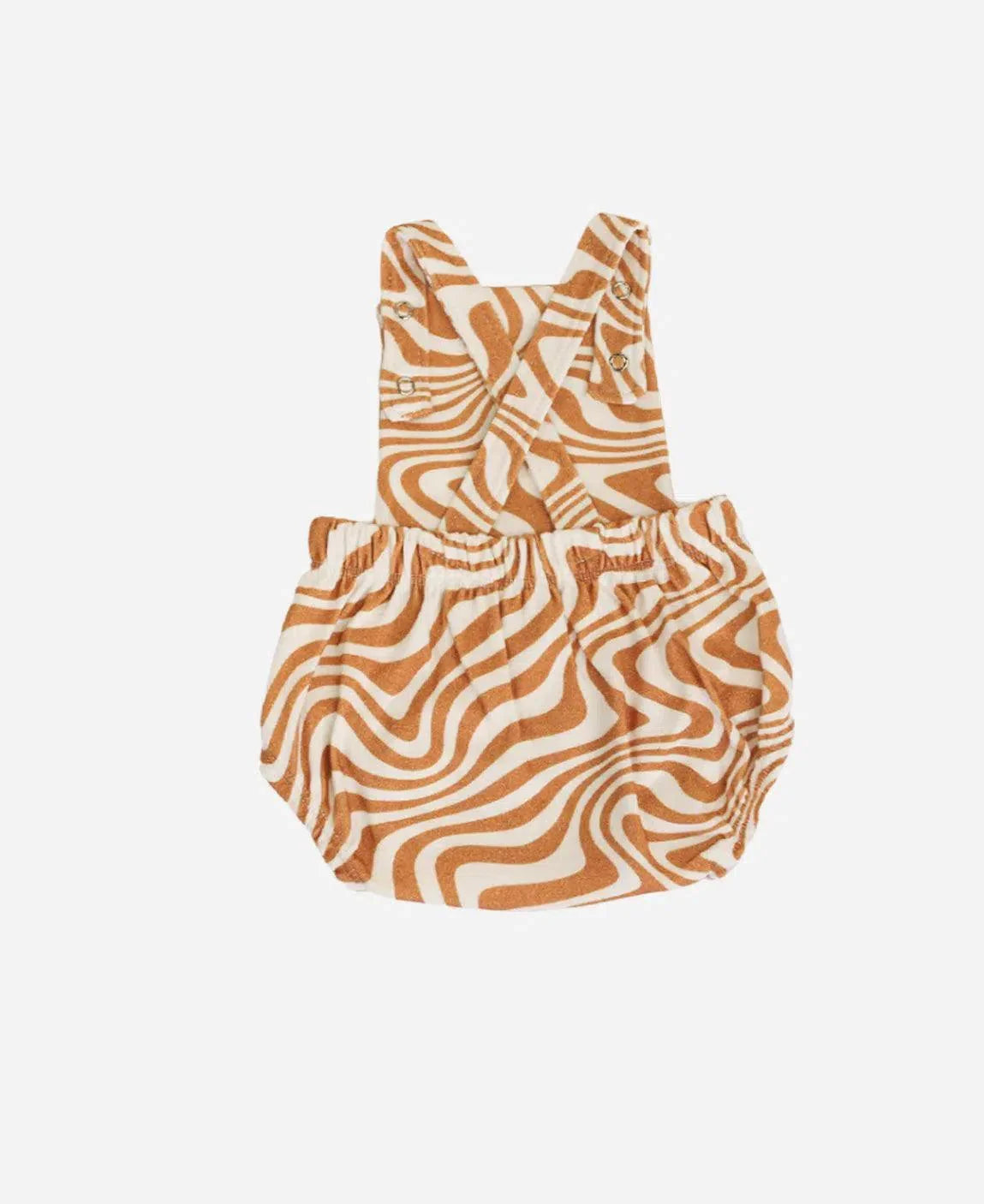 Jardineira de Bebê Unissex | Swirl - MiniMalista Baby - 0.3, b2b, Baby, black-friday, Calor, com-desconto-mm10, Menino, tab-tam-jardineiras, Verão -bebê-minimalista-estiloso