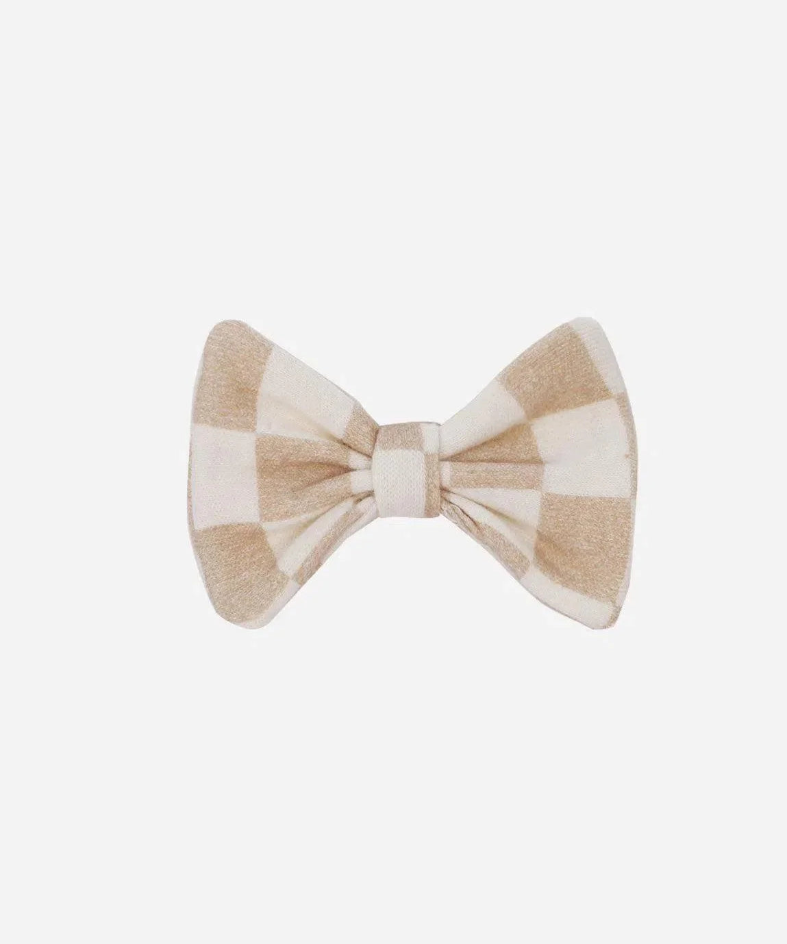 Laço de Cabelo com Clip | Racer Beige - MiniMalista Baby - 0.3, b2b, Baby, black-friday, com-desconto-mm10, laço-clip, Meia Estação, Menina -bebê-minimalista-estiloso