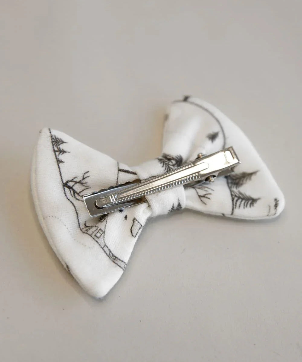 Laço de Cabelo com Clip | Village - MiniMalista Baby - 0, b2b, Baby, Christmas, com-desconto-mm10, laço-clip, Meia Estação, Menina, natal, Xmas -bebê-minimalista-estiloso