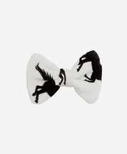 Laço de Malha com Clip de Cabelo Cavalinhos - MiniMalista Baby - 0.5, b2b, Baby, black-friday, laço-clip, Meia Estação, Menina, outlet, SALE-FINAL -bebê-minimalista-estiloso