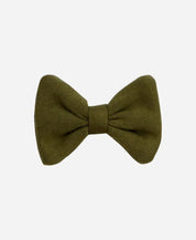 Laço de Malha com Clip de Cabelo MiniMalista Liso Oliva - MiniMalista Baby - 0.5, b2b, Baby, black-friday, laço-clip, Meia Estação, Menina, outlet -bebê-minimalista-estiloso