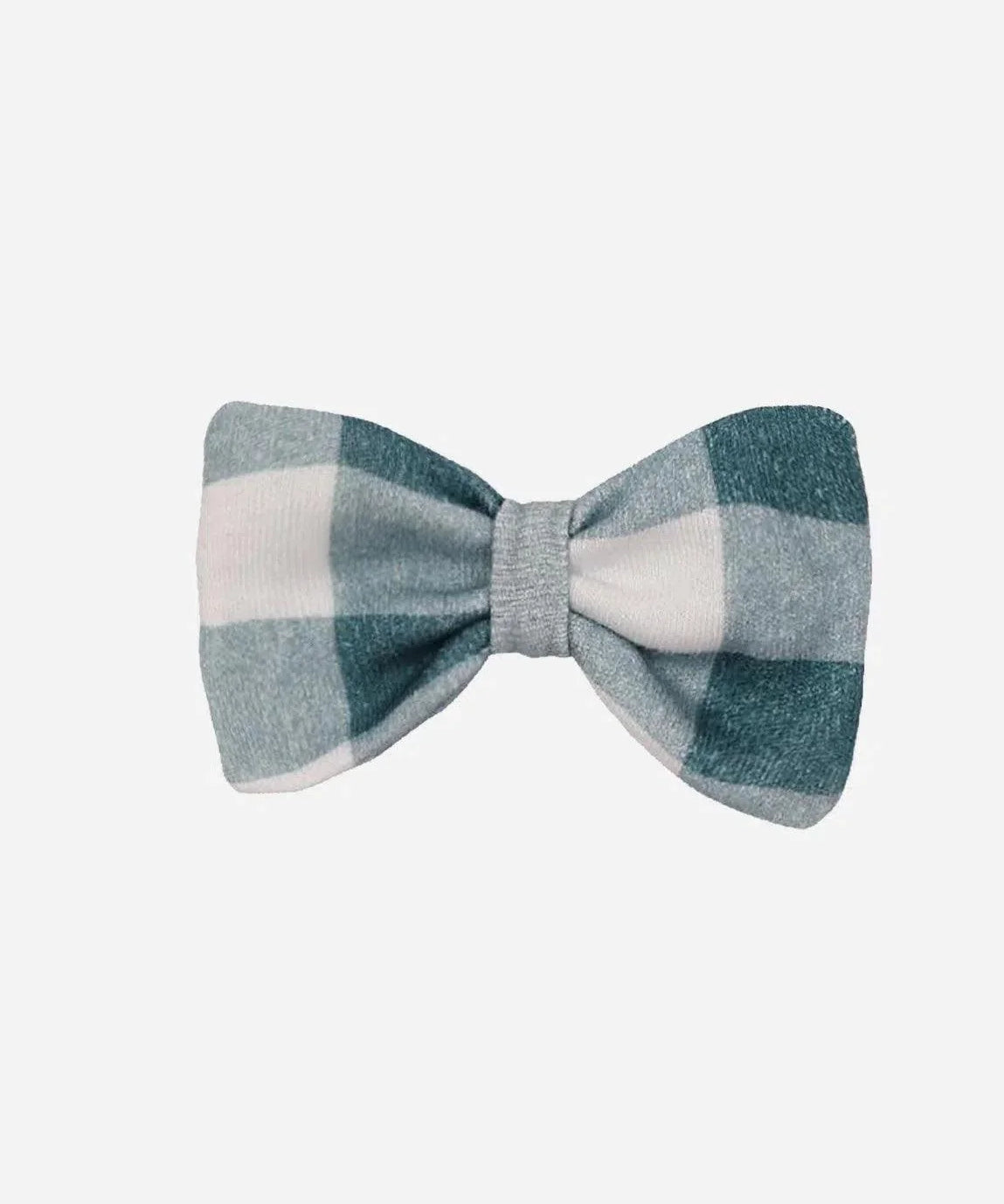 Laço de Malha com Clip de Cabelo Vichy Azul - MiniMalista Baby - b2b, Baby, Meia Estação, Menina, outlet -bebê-minimalista-estiloso