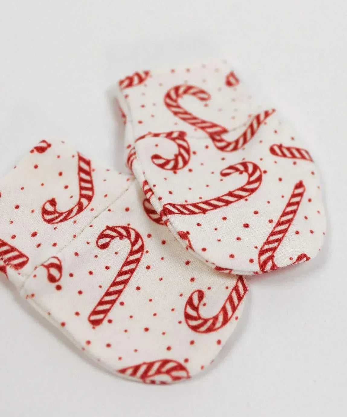 Luvinha Bebê Recém-Nascido Estampada | Candy Cane - MiniMalista Baby - 0, b2b, Baby, Christmas, com-desconto-mm10, Meia Estação, Menina, natal, Neutro, Unissex, Xmas -bebê-minimalista-estiloso