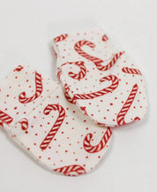 Luvinha Bebê Recém-Nascido Estampada | Candy Cane - MiniMalista Baby - 0, b2b, Baby, Christmas, com-desconto-mm10, Meia Estação, Menina, natal, Neutro, Unissex, Xmas -bebê-minimalista-estiloso