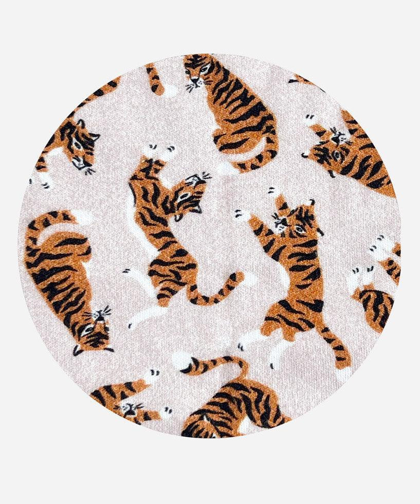 Luvinha Bebê Recém-Nascido Estampada | Tiger - MiniMalista Baby - 0.3, 0.35, b2b, Baby, black-friday, com-desconto-mm10, Meia Estação, Menino, Neutro, Unissex -bebê-minimalista-estiloso