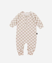 Macacão de Bebê Raglan Botões Unissex | Racer Beige - MiniMalista Baby - 0.3, 2macacoespor199, b2b, Baby, black-friday, com-desconto-mm10, Meia Estação, Menina, Neutro, tab-tam-mac-botões, Unissex -bebê-minimalista-estiloso