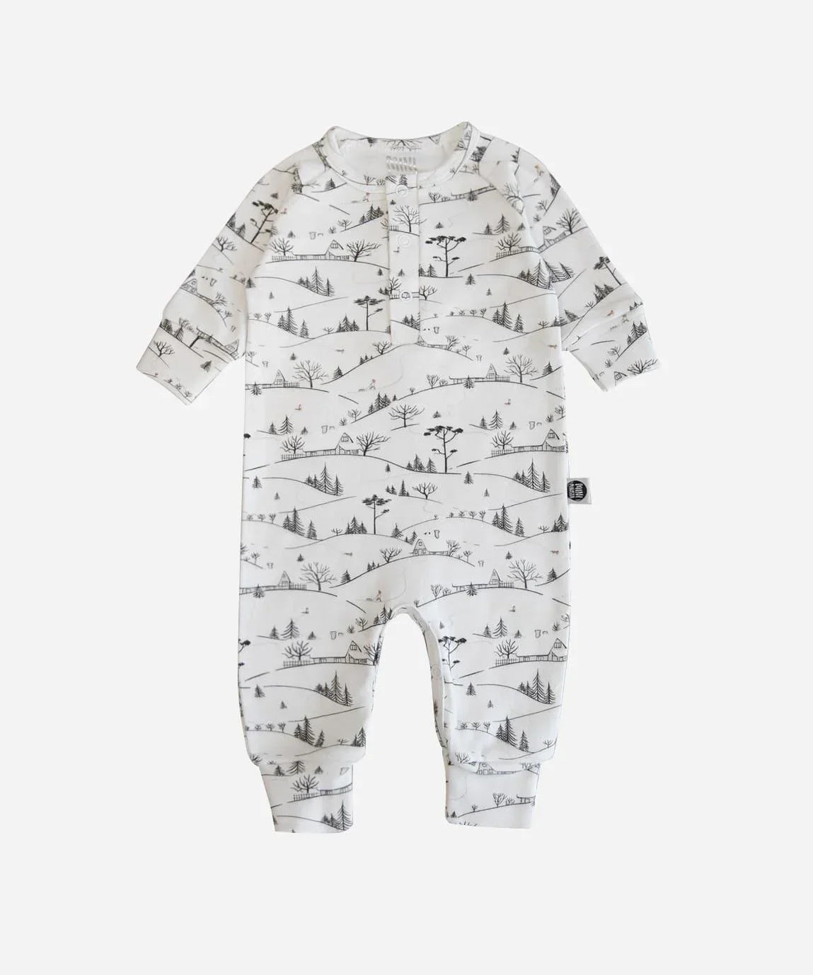 Macacão de Bebê Raglan Botões Unissex | Village - MiniMalista Baby - 0, 2macacoespor199, b2b, Baby, Christmas, com-desconto-mm10, Meia Estação, Menina, Menino, natal, Neutro, tab-tam-mac-botões, Unissex, Xmas -bebê-minimalista-estiloso