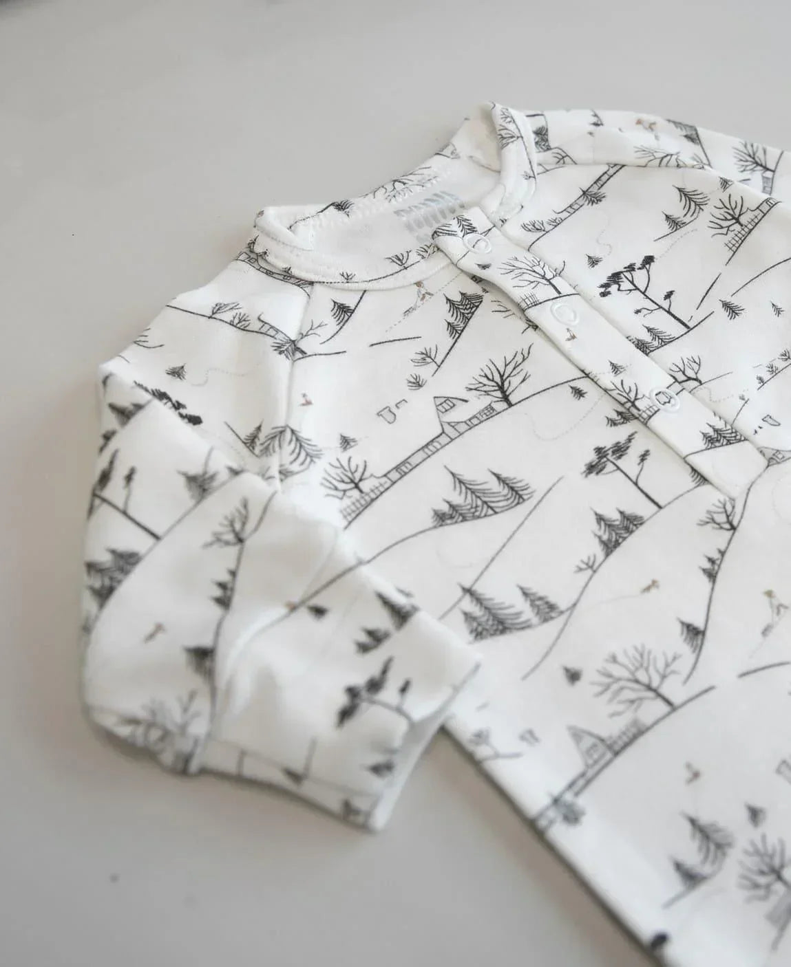 Macacão de Bebê Raglan Botões Unissex | Village - MiniMalista Baby - 0, 2macacoespor199, b2b, Baby, Christmas, com-desconto-mm10, Meia Estação, Menina, Menino, natal, Neutro, tab-tam-mac-botões, Unissex, Xmas -bebê-minimalista-estiloso