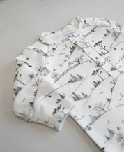 Macacão de Bebê Raglan Botões Unissex | Village - MiniMalista Baby - 0, 2macacoespor199, b2b, Baby, Christmas, com-desconto-mm10, Meia Estação, Menina, Menino, natal, Neutro, tab-tam-mac-botões, Unissex, Xmas -bebê-minimalista-estiloso