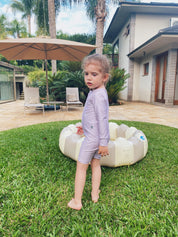 Macaquinho de Praia UV50+ | Liso Lilac - MiniMalista Baby - 0, b2b, Baby, Calor, com-desconto-mm10, Menina, Neutro, tab-tam-macaquinho-praia, Unissex, Verão -bebê-minimalista-estiloso