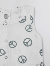 Macaquinho de Verão Botões Regata Unissex | Peace and Love - MiniMalista Baby - 0.3, b2b, Baby, black-friday, Calor, com-desconto-mm10, Kids, Menino, tab-tam-macaquinho-tank-romper, Verão -bebê-minimalista-estiloso